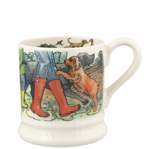 Emma Bridgewater Favourite Dog Walks Half Pint Mug